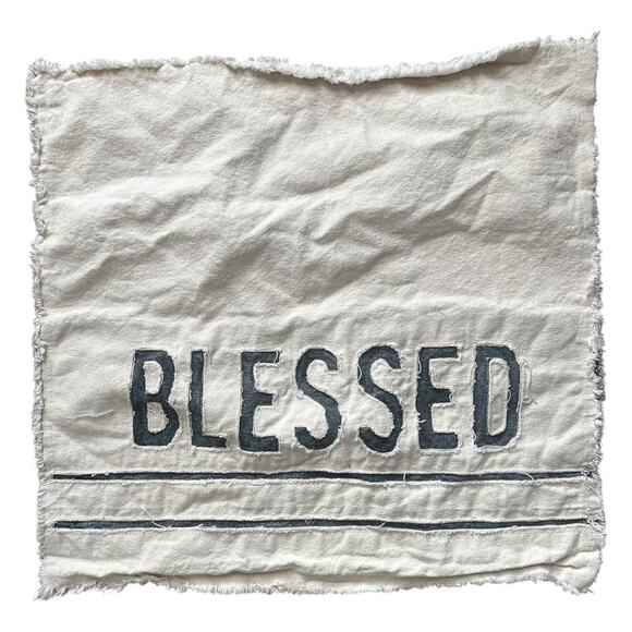 Set of 2 Blessed Pillowcases 21"x20" - Picture 3 of 4